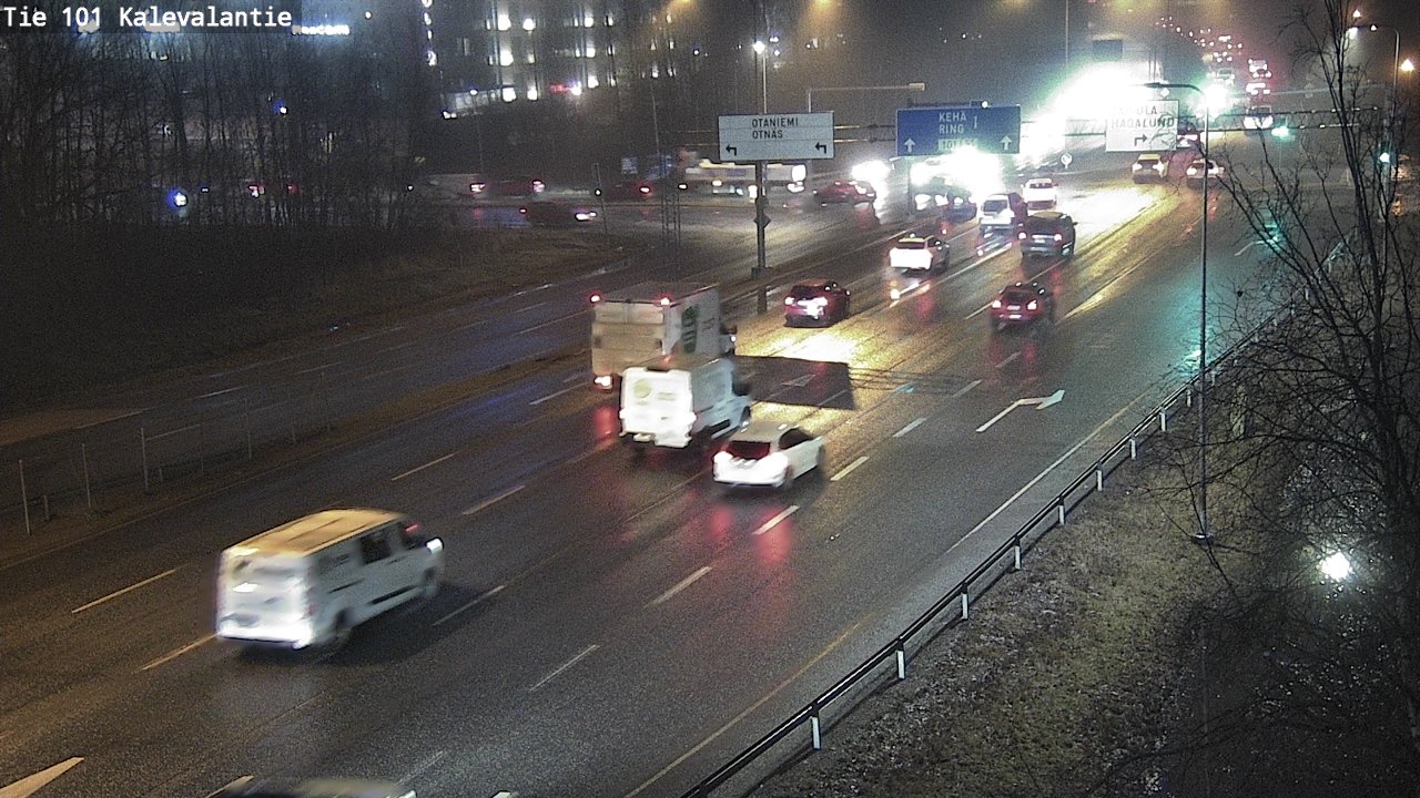 Kelikamerat Kuva Tie 101 Kalevalantie, Espoo, Uusimaa