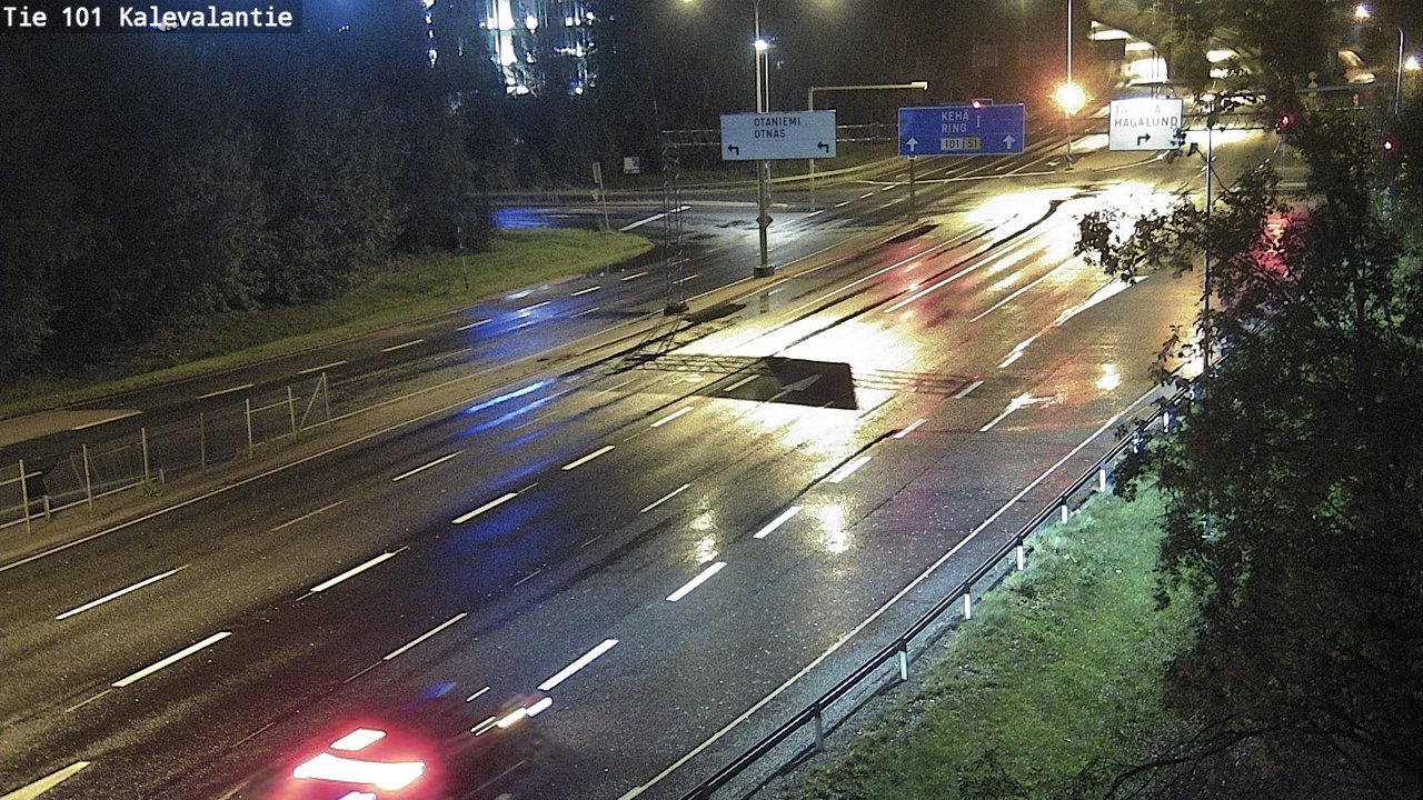 Kelikamerat Kuva Tie 101 Kalevalantie, Espoo, Uusimaa