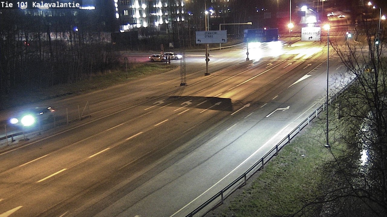 Kelikamerat Kuva Tie 101 Kalevalantie, Espoo, Uusimaa