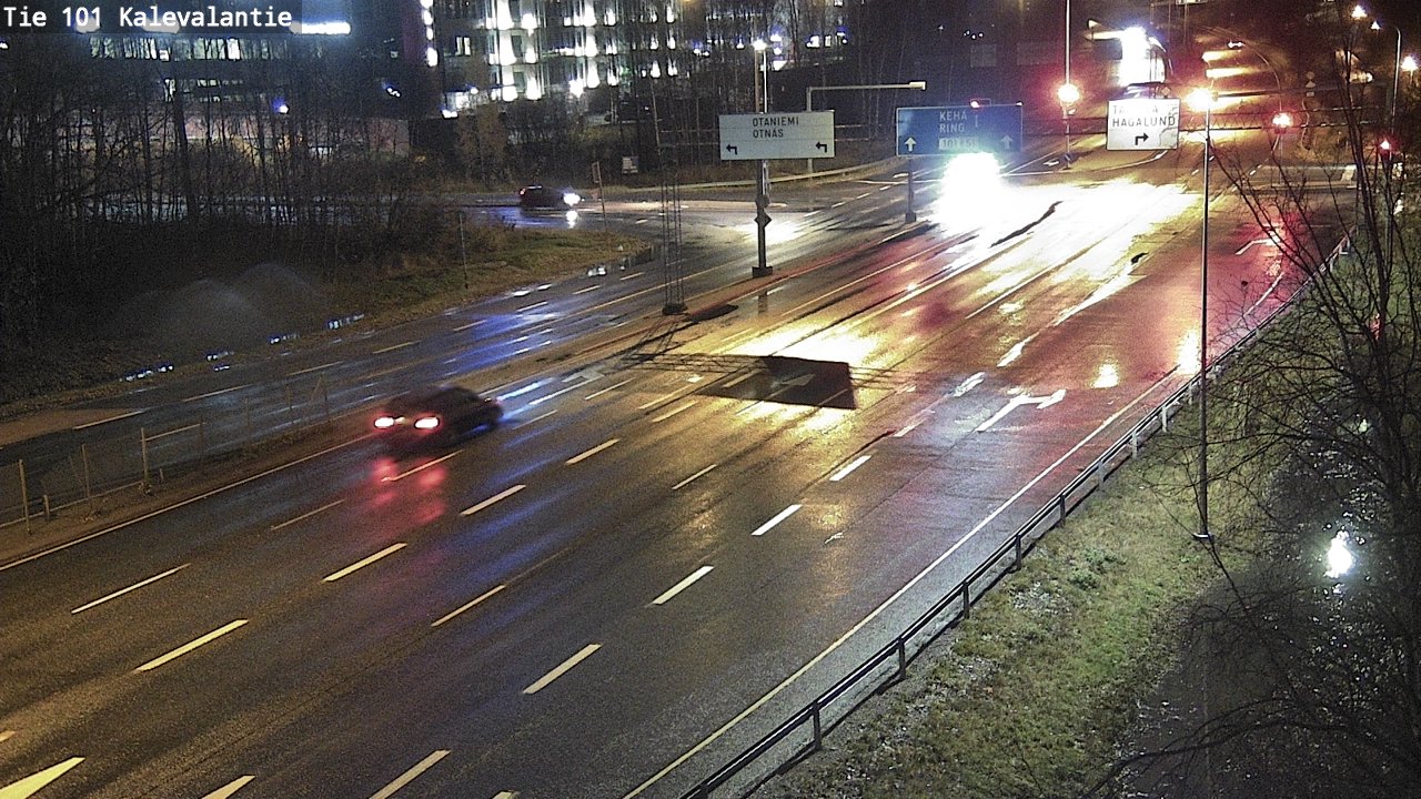 Kelikamerat Kuva Tie 101 Kalevalantie, Espoo, Uusimaa