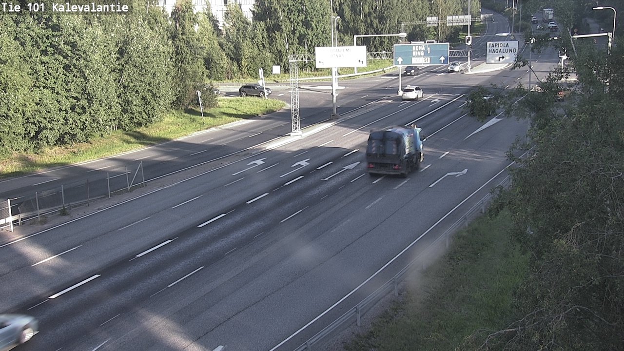 Kelikamerat Kuva Tie 101 Kalevalantie, Espoo, Uusimaa