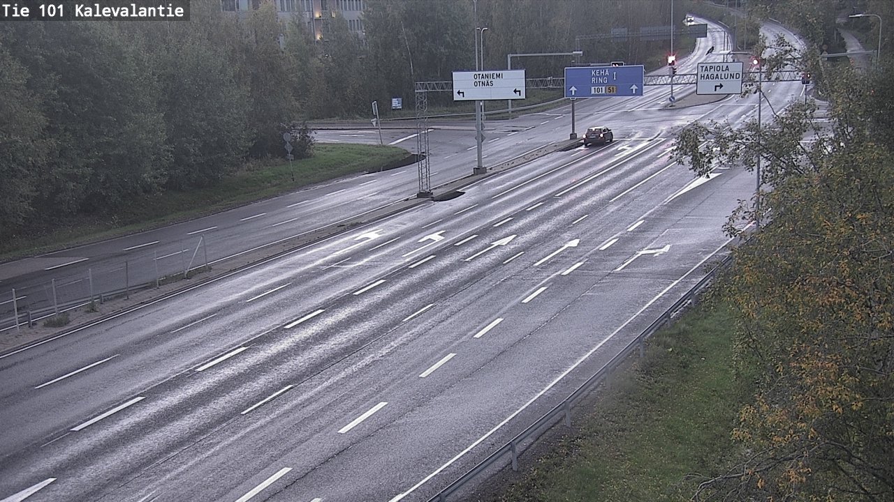 Kelikamerat Kuva Tie 101 Kalevalantie, Espoo, Uusimaa