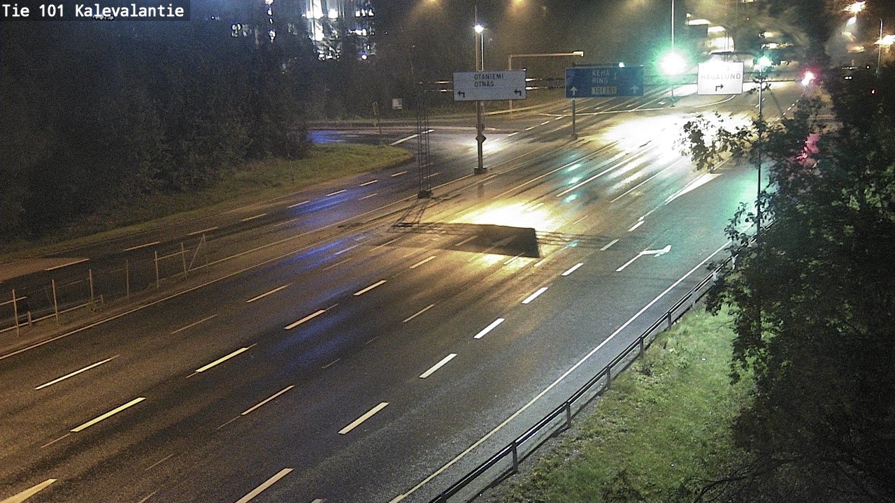 Kelikamerat Kuva Tie 101 Kalevalantie, Espoo, Uusimaa