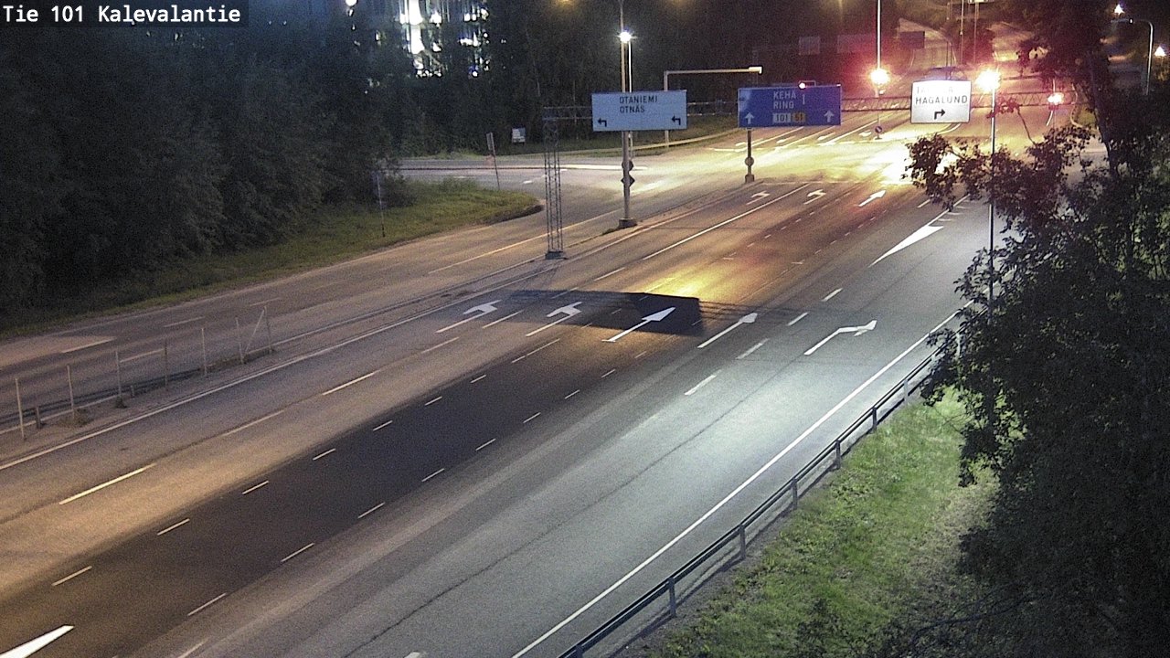 Kelikamerat Kuva Tie 101 Kalevalantie, Espoo, Uusimaa