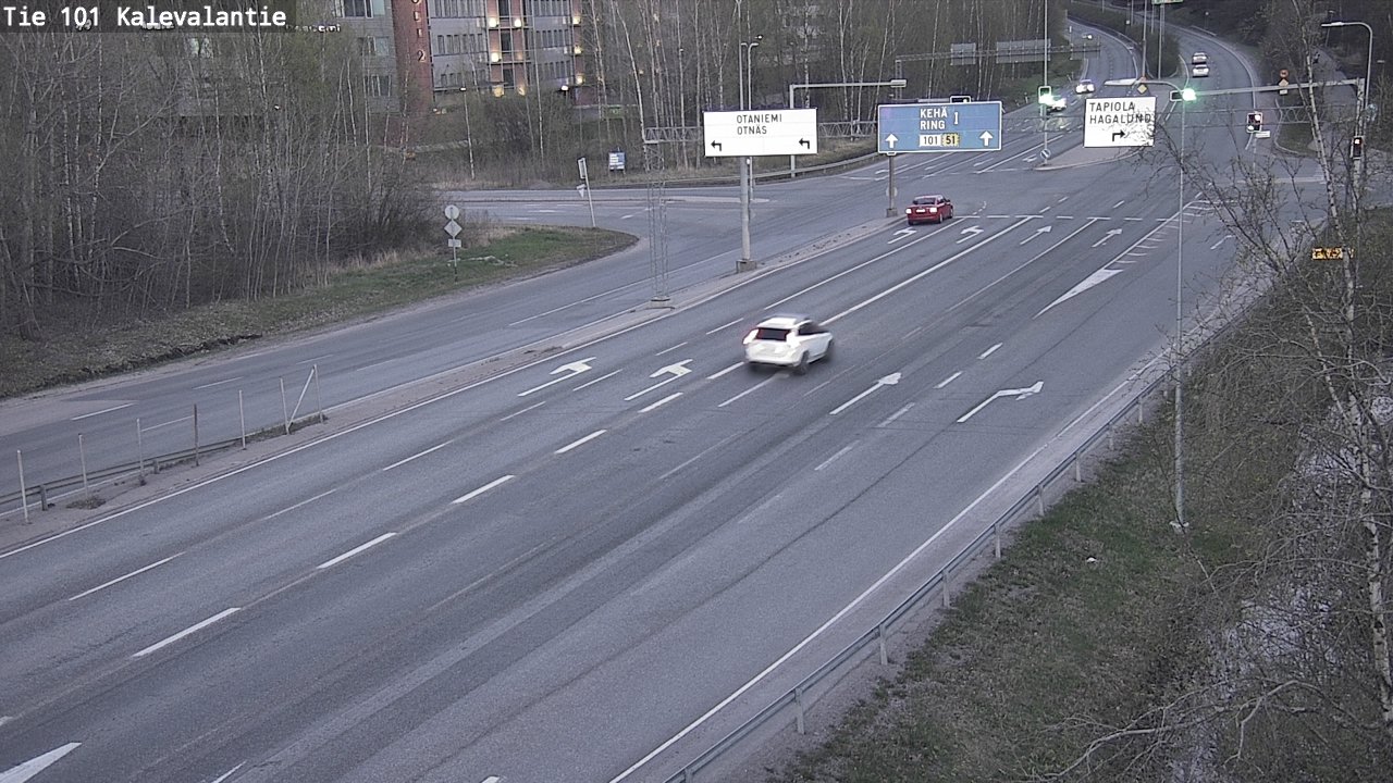 Kelikamerat Kuva Tie 101 Kalevalantie, Espoo, Uusimaa