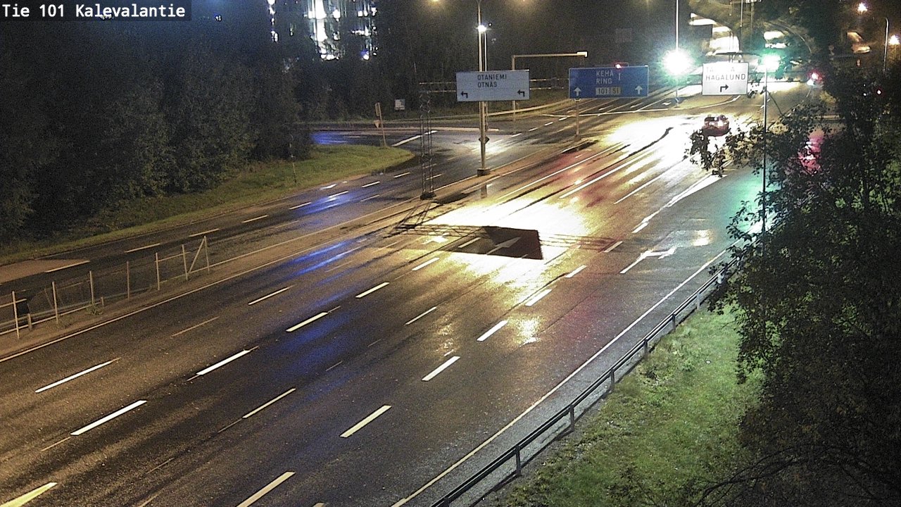 Kelikamerat Kuva Tie 101 Kalevalantie, Espoo, Uusimaa