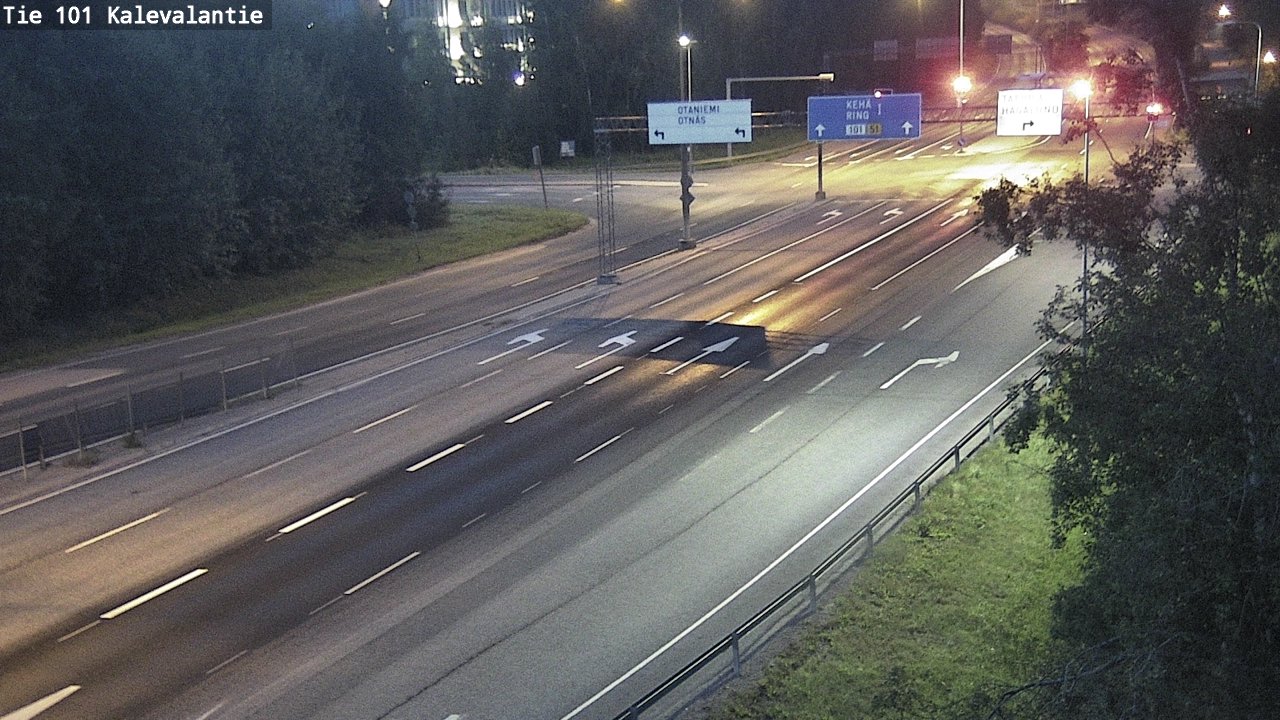 Kelikamerat Kuva Tie 101 Kalevalantie, Espoo, Uusimaa