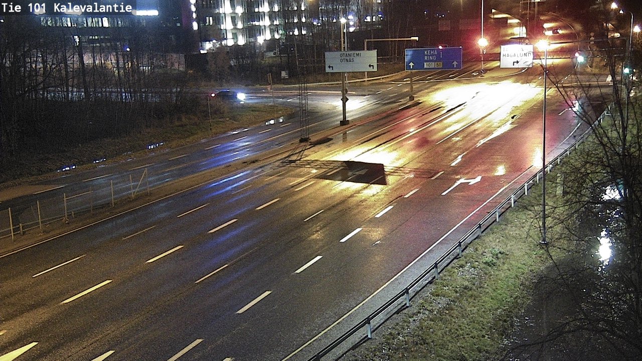 Kelikamerat Kuva Tie 101 Kalevalantie, Espoo, Uusimaa