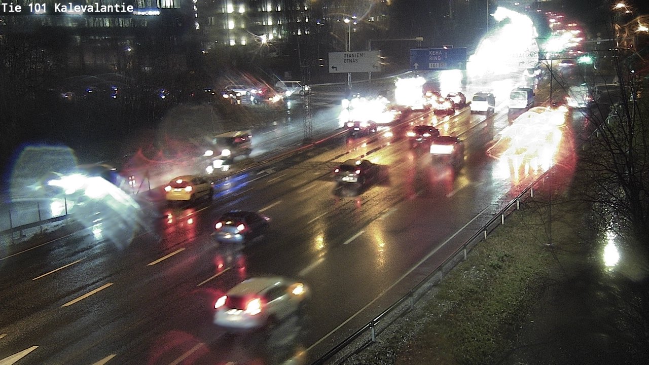 Kelikamerat Kuva Tie 101 Kalevalantie, Espoo, Uusimaa