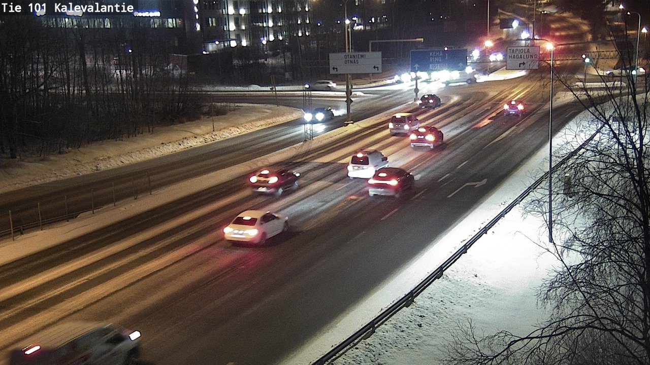 Kelikamerat Kuva Tie 101 Kalevalantie, Espoo, Uusimaa