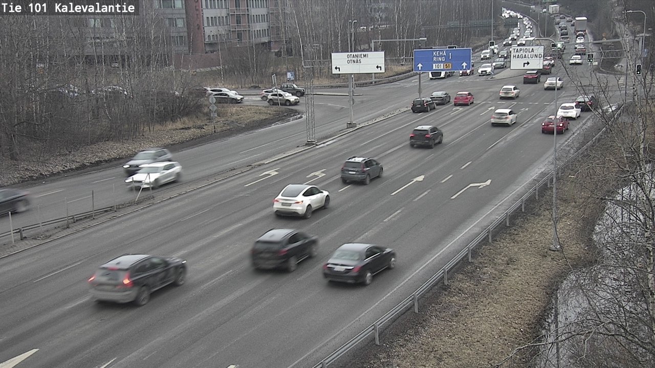 Kelikamerat Kuva Tie 101 Kalevalantie, Espoo, Uusimaa