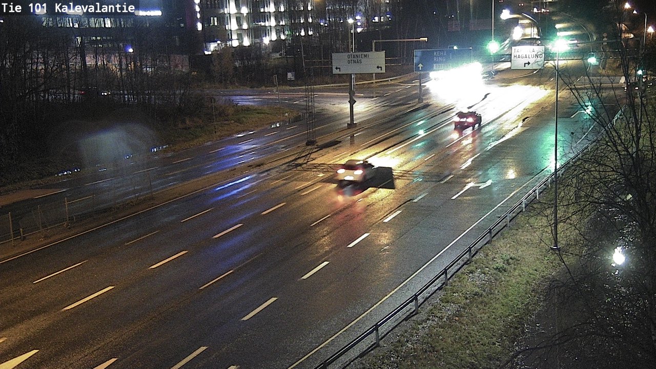 Kelikamerat Kuva Tie 101 Kalevalantie, Espoo, Uusimaa