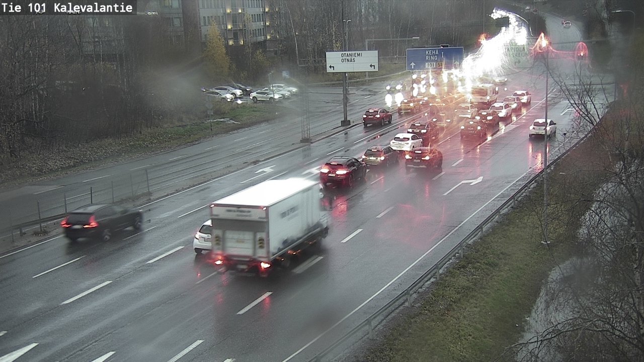 Kelikamerat Kuva Tie 101 Kalevalantie, Espoo, Uusimaa