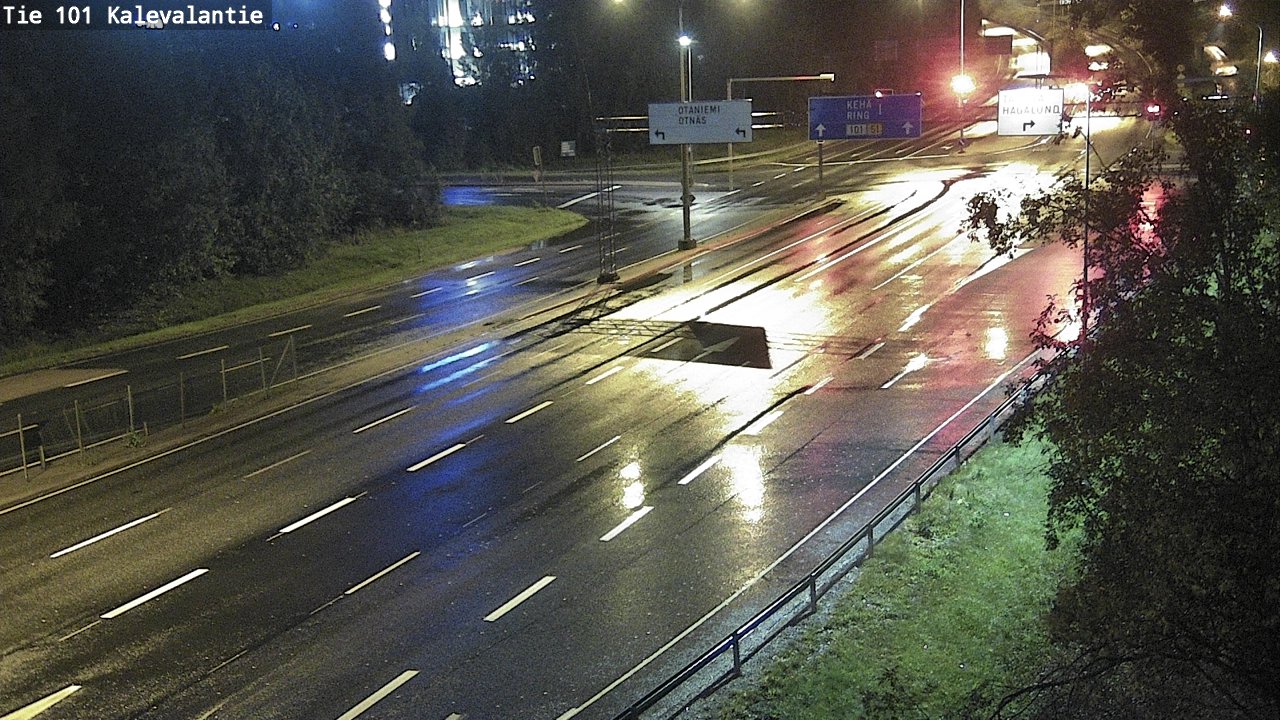 Kelikamerat Kuva Tie 101 Kalevalantie, Espoo, Uusimaa