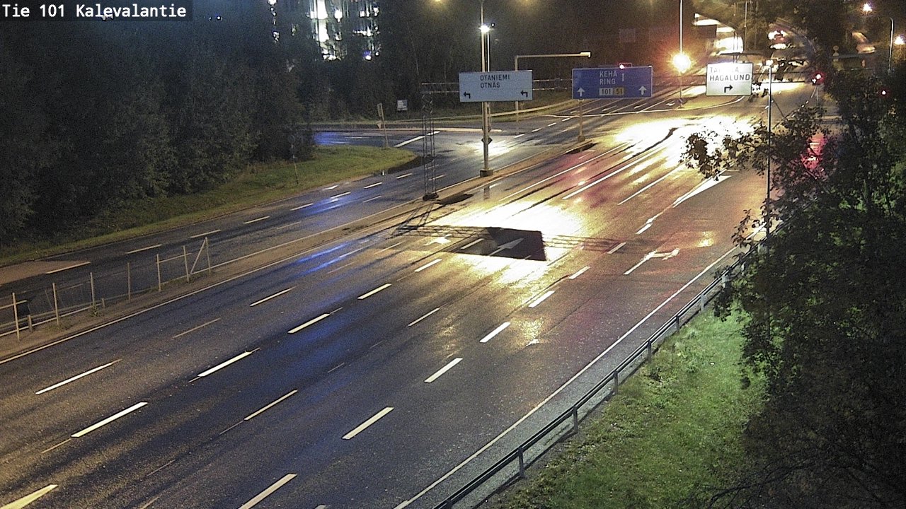 Kelikamerat Kuva Tie 101 Kalevalantie, Espoo, Uusimaa