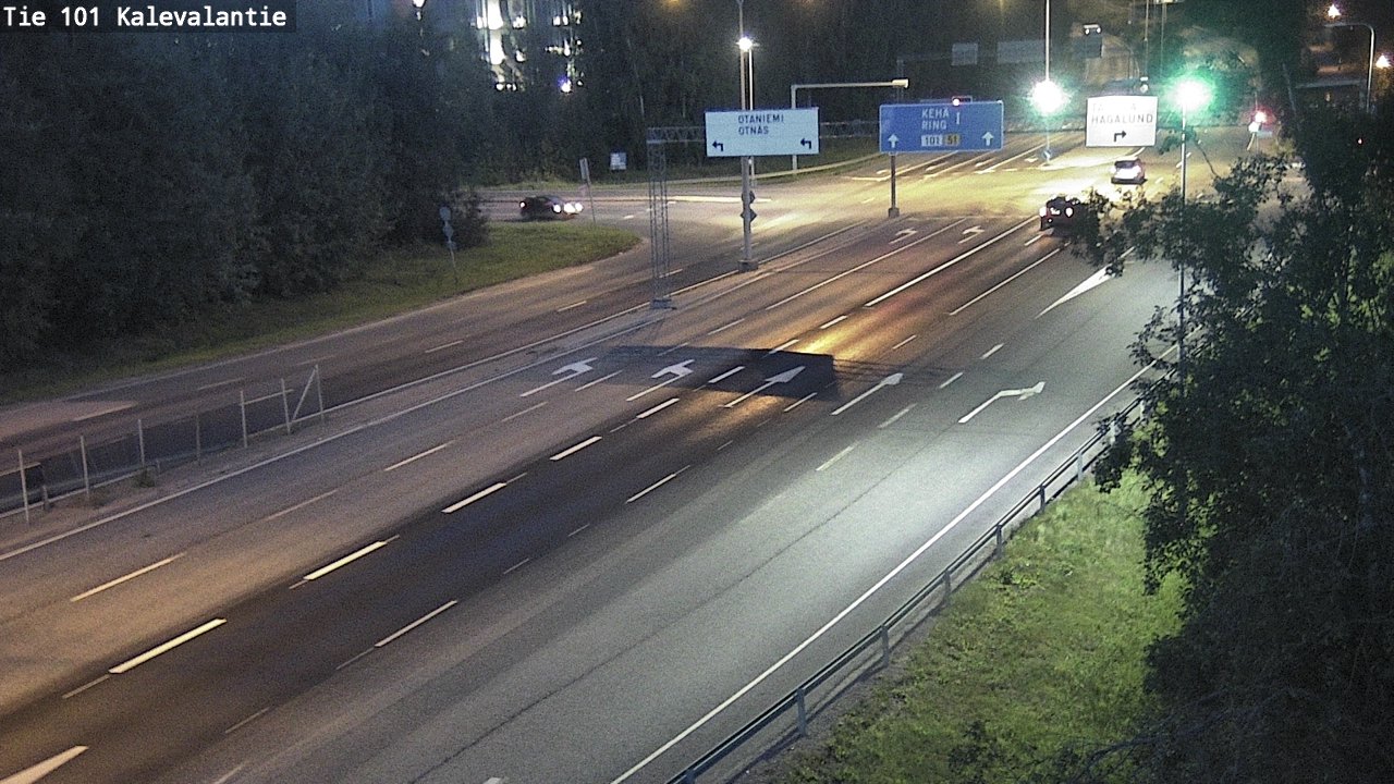 Kelikamerat Kuva Tie 101 Kalevalantie, Espoo, Uusimaa