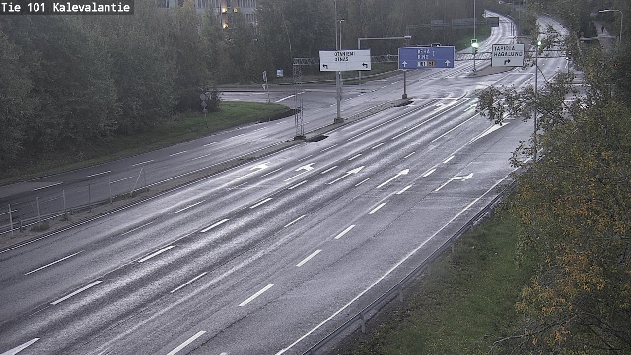 Kelikamerat Kuva Tie 101 Kalevalantie, Espoo, Uusimaa