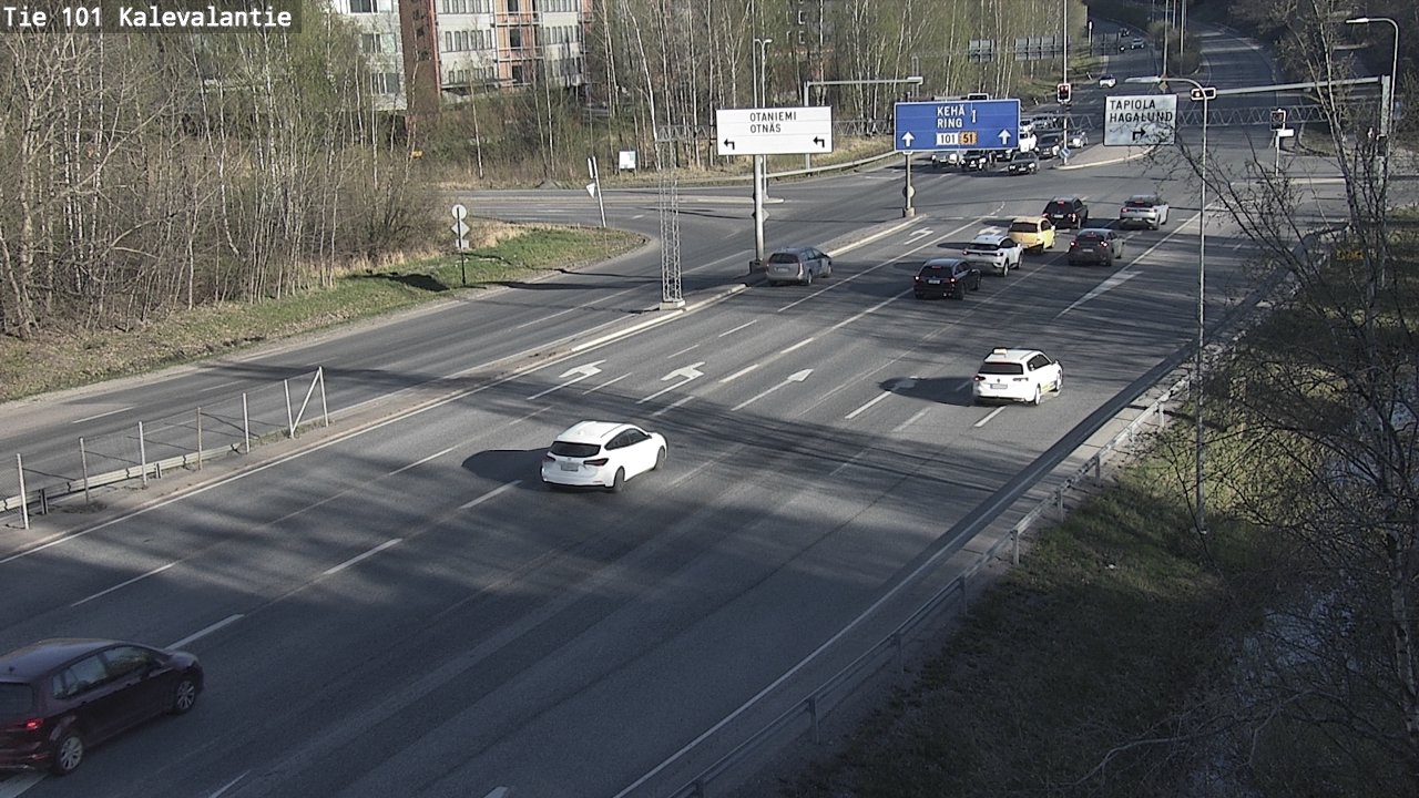 Kelikamerat Kuva Tie 101 Kalevalantie, Espoo, Uusimaa