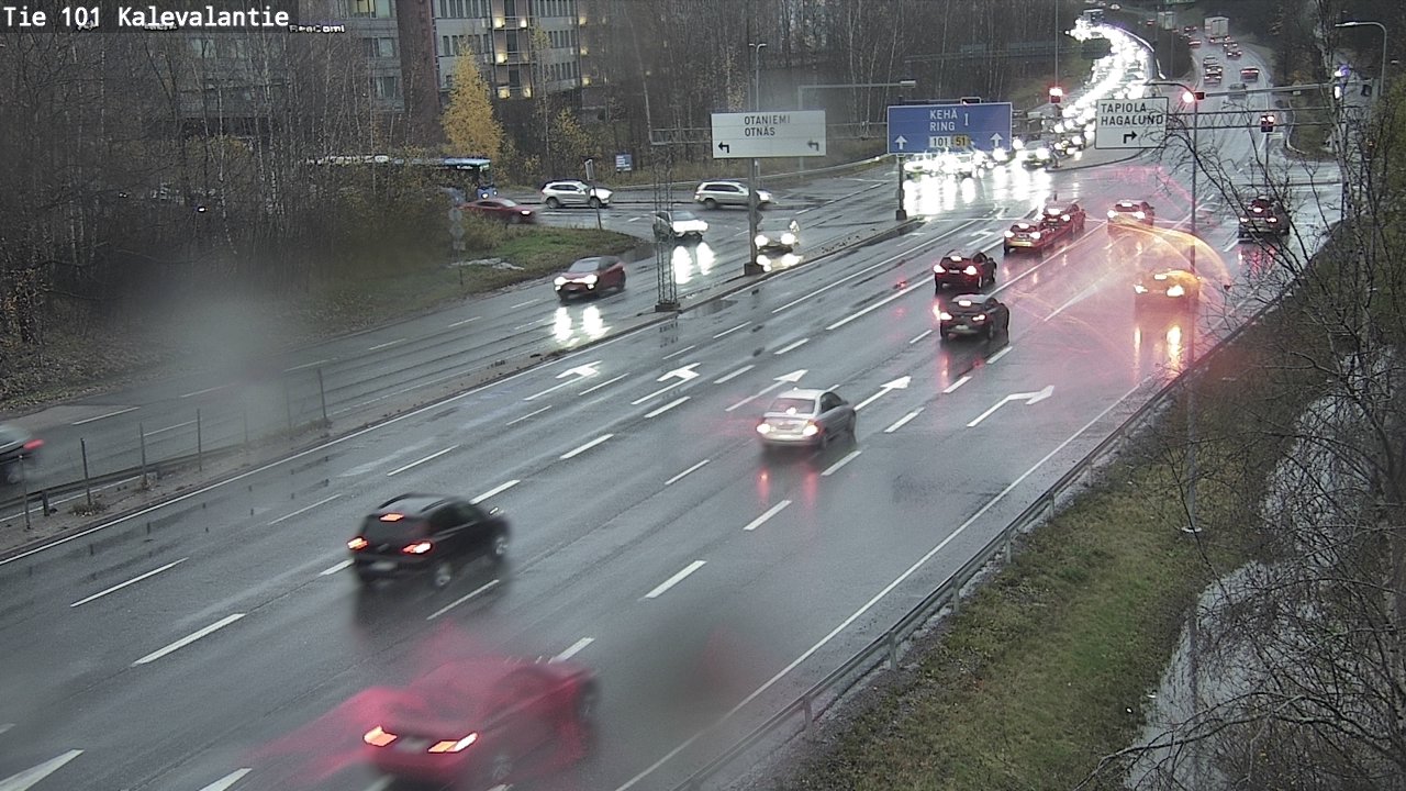 Kelikamerat Kuva Tie 101 Kalevalantie, Espoo, Uusimaa