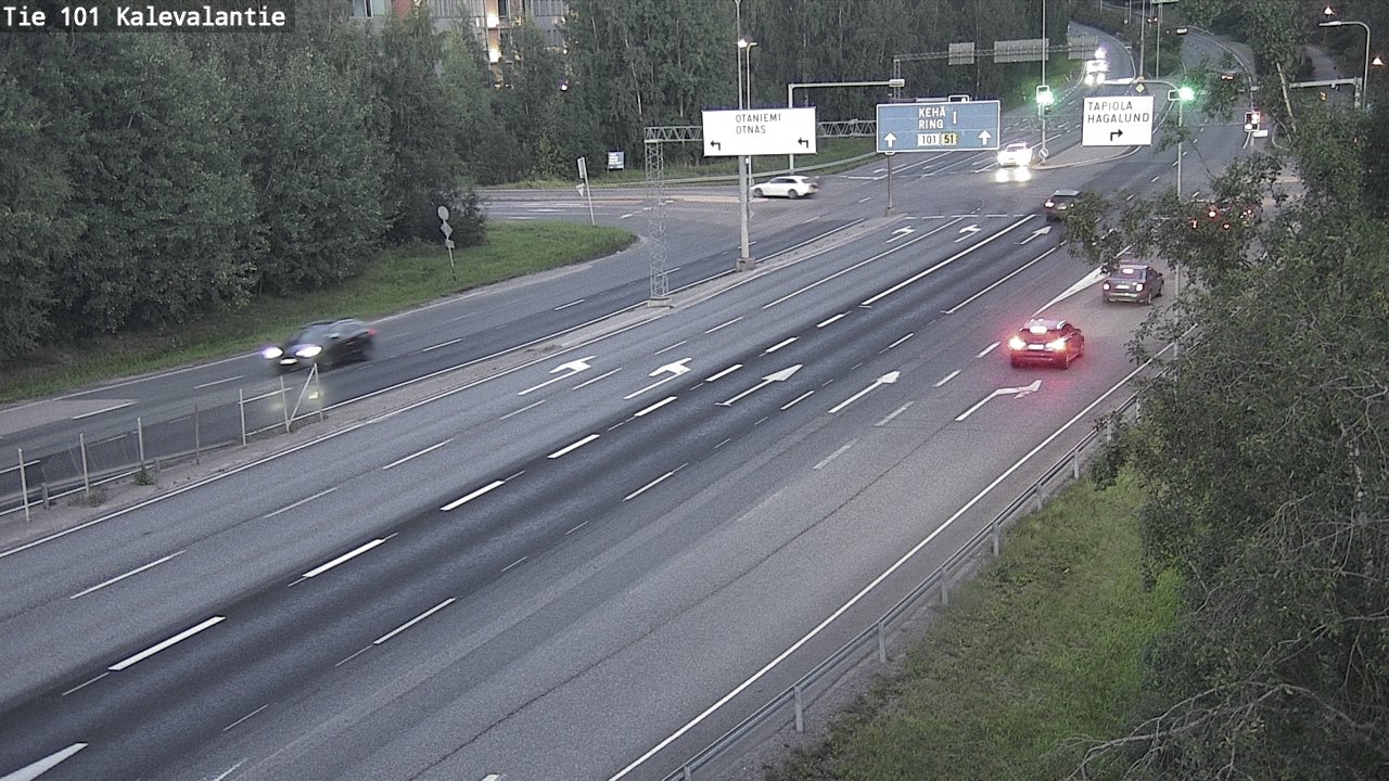 Kelikamerat Kuva Tie 101 Kalevalantie, Espoo, Uusimaa