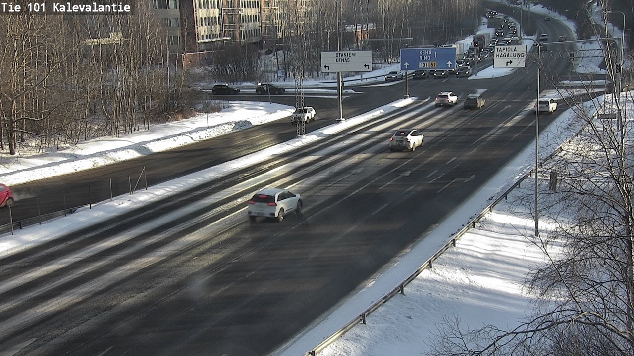 Kelikamerat Kuva Tie 101 Kalevalantie, Espoo, Uusimaa