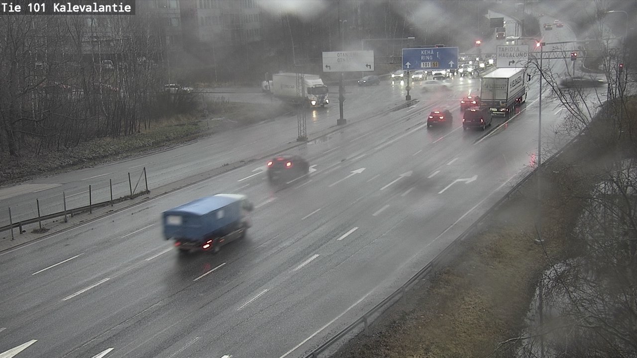 Kelikamerat Kuva Tie 101 Kalevalantie, Espoo, Uusimaa