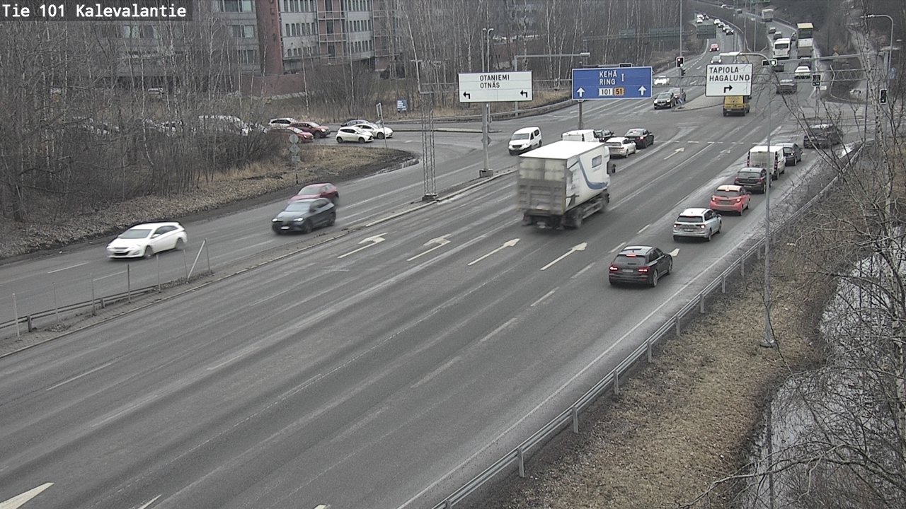 Kelikamerat Kuva Tie 101 Kalevalantie, Espoo, Uusimaa