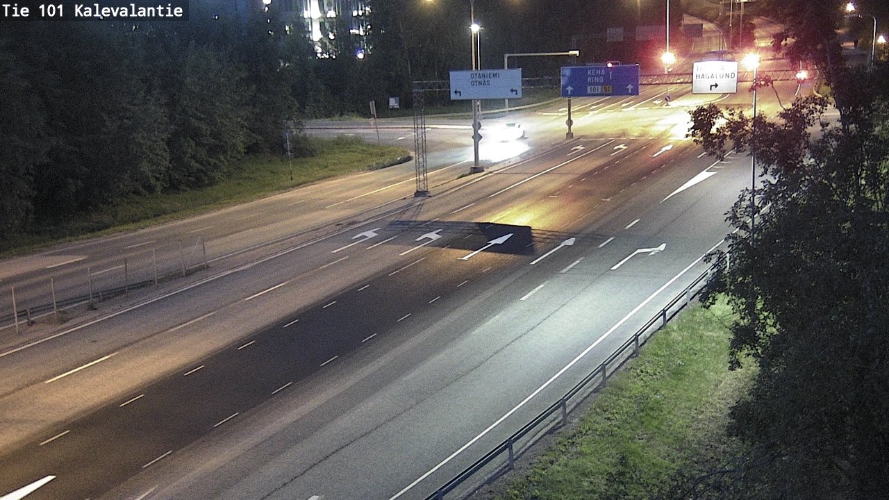 Kelikamerat Kuva Tie 101 Kalevalantie, Espoo, Uusimaa