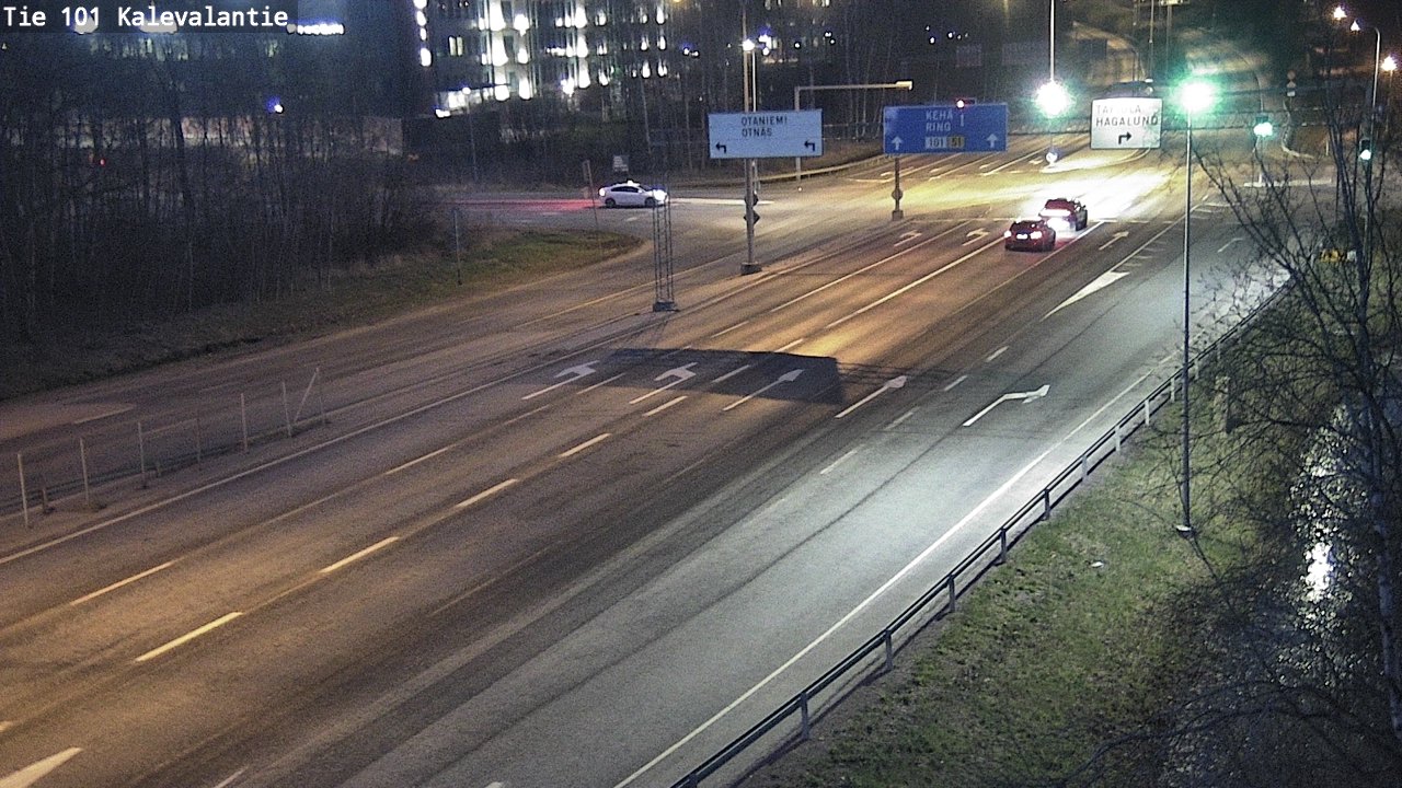 Kelikamerat Kuva Tie 101 Kalevalantie, Espoo, Uusimaa