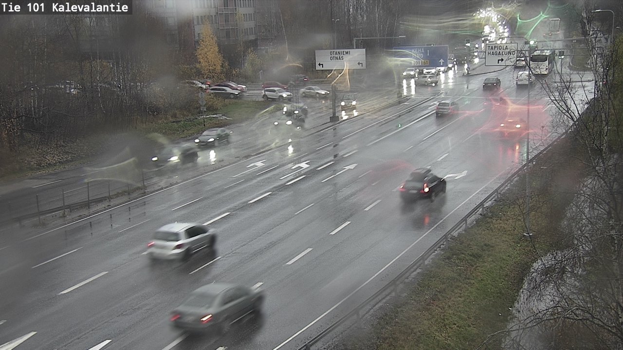 Kelikamerat Kuva Tie 101 Kalevalantie, Espoo, Uusimaa