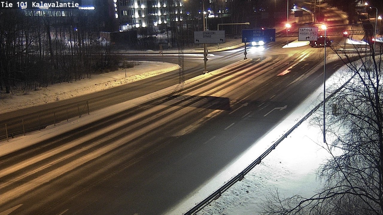 Kelikamerat Kuva Tie 101 Kalevalantie, Espoo, Uusimaa