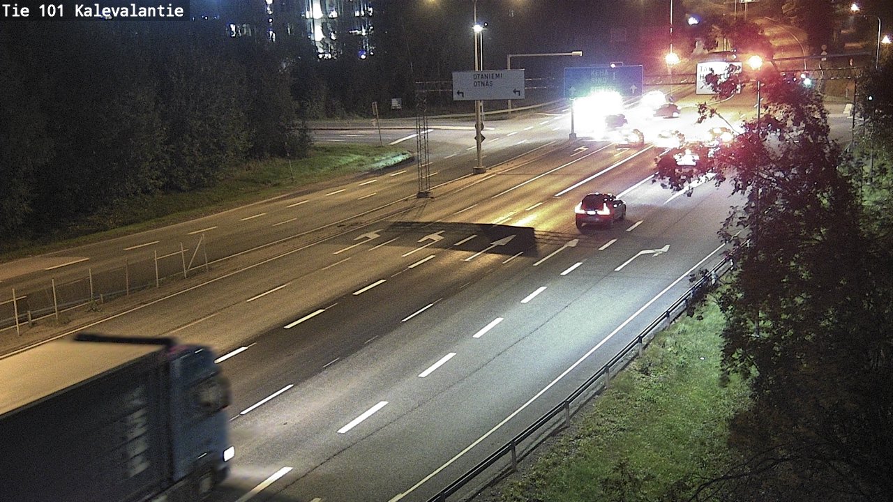 Kelikamerat Kuva Tie 101 Kalevalantie, Espoo, Uusimaa