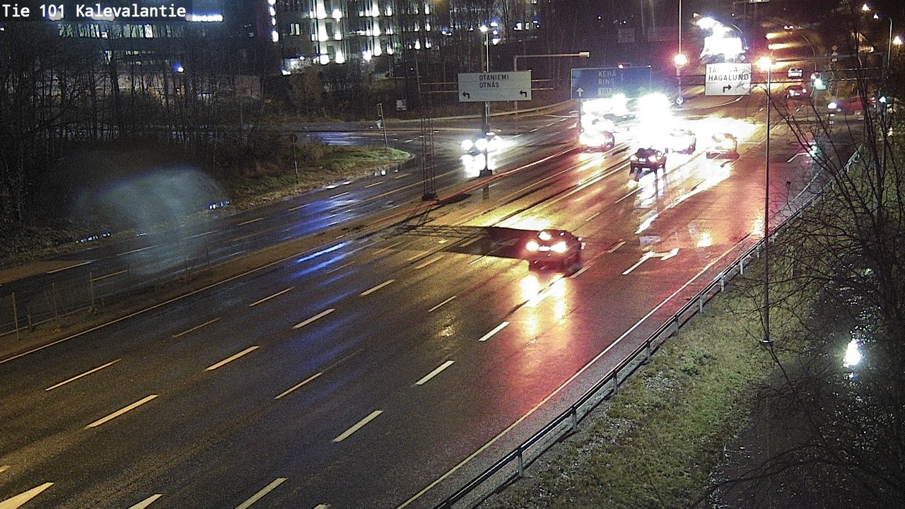 Kelikamerat Kuva Tie 101 Kalevalantie, Espoo, Uusimaa