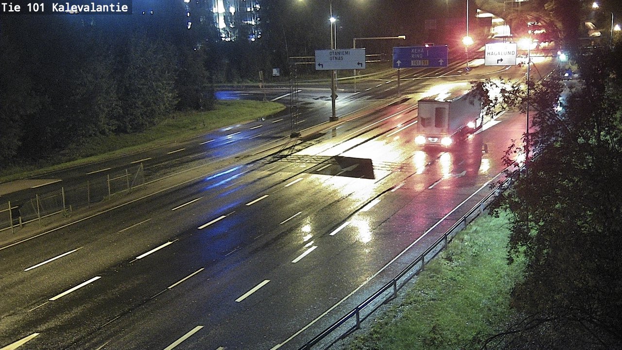 Kelikamerat Kuva Tie 101 Kalevalantie, Espoo, Uusimaa