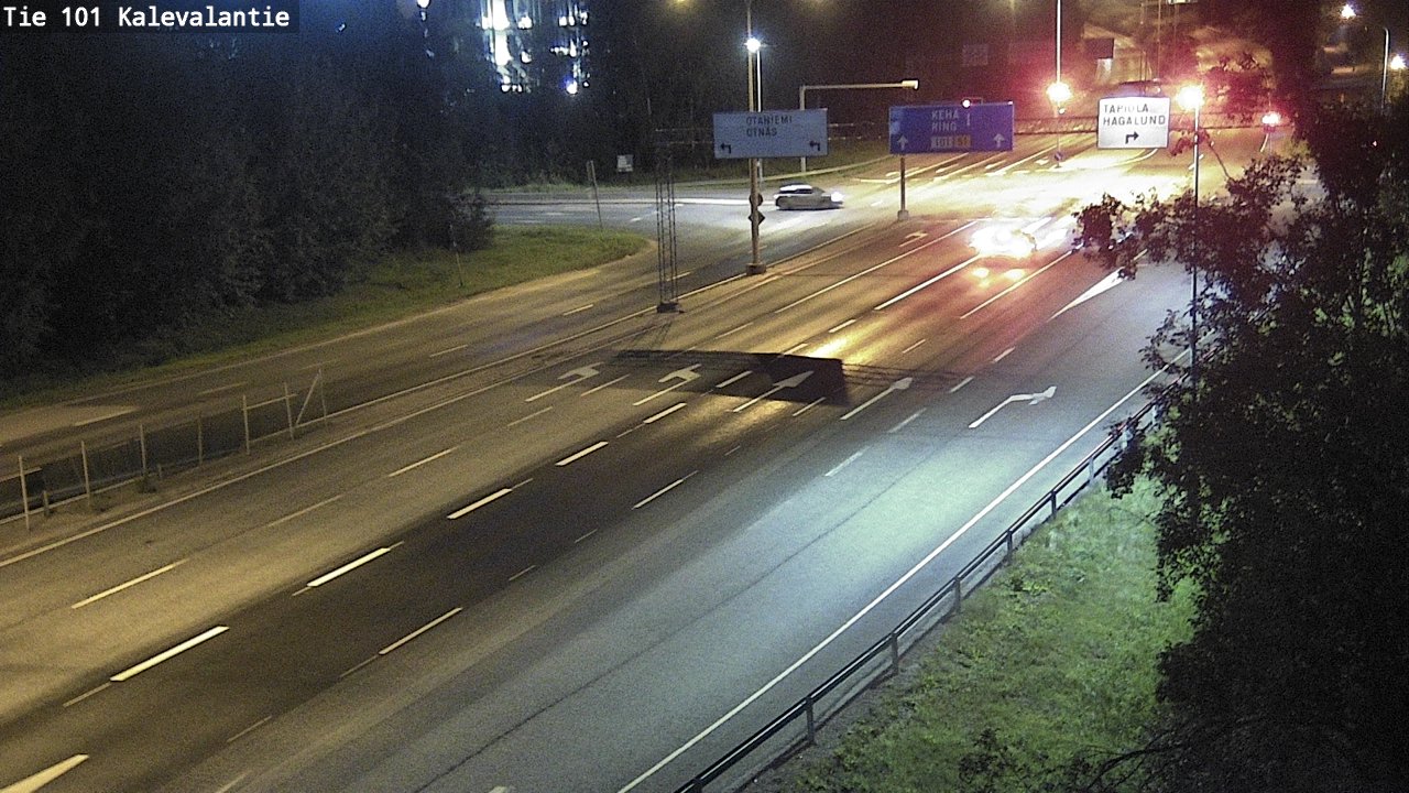Kelikamerat Kuva Tie 101 Kalevalantie, Espoo, Uusimaa