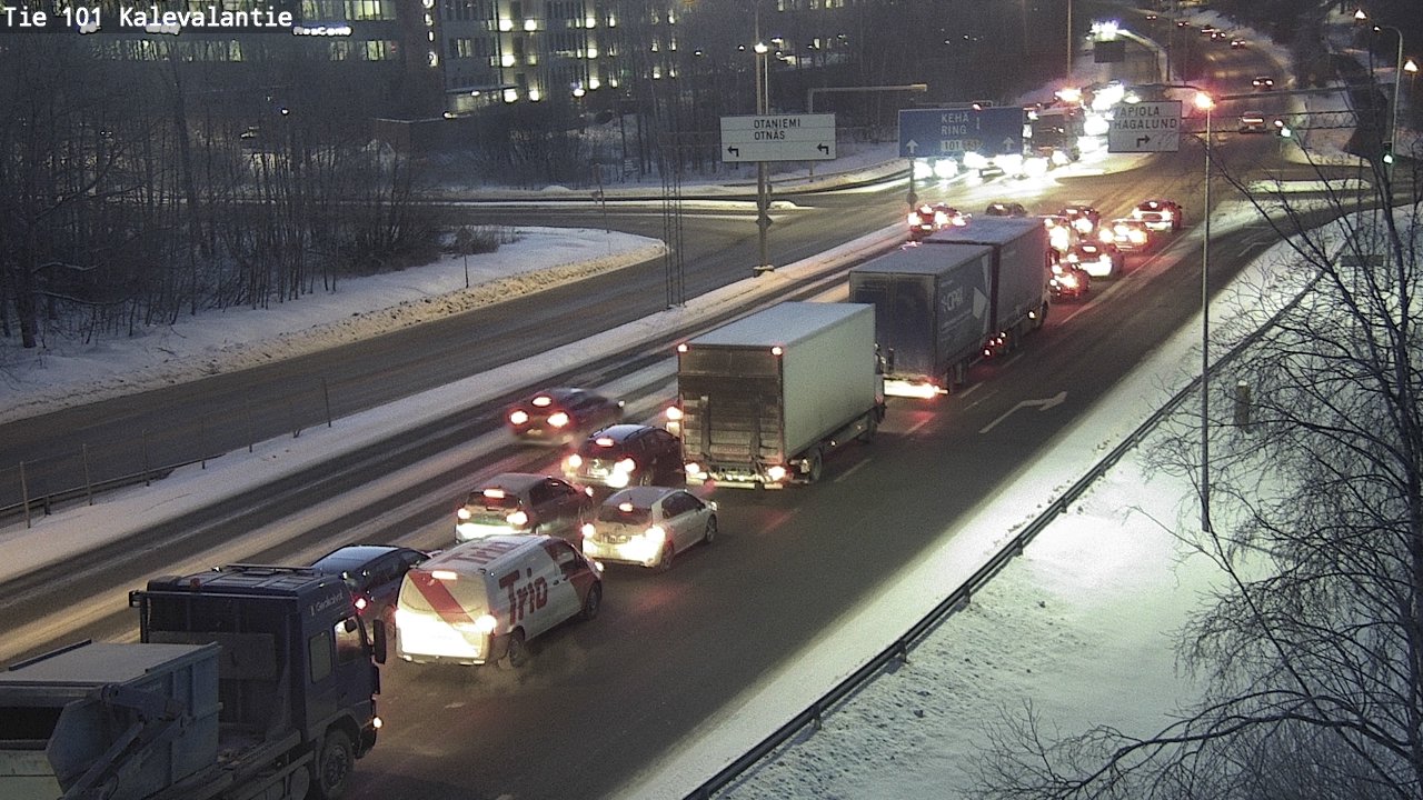 Kelikamerat Kuva Tie 101 Kalevalantie, Espoo, Uusimaa