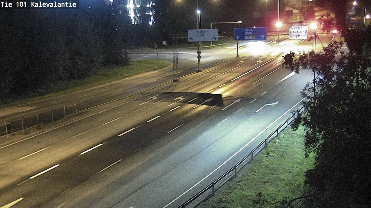 Kelikamerat Kuva Tie 101 Kalevalantie, Espoo, Uusimaa