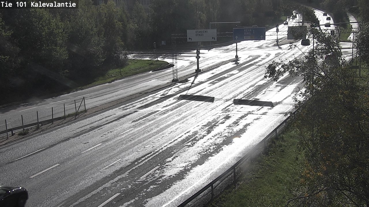 Weather Camera Image Road 101 Kalevalantie, Espoo, Uusimaa