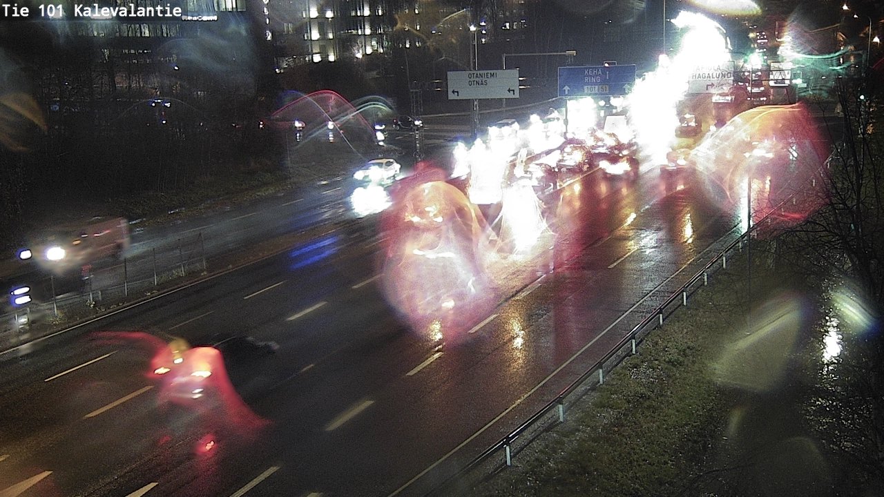 Kelikamerat Kuva Tie 101 Kalevalantie, Espoo, Uusimaa