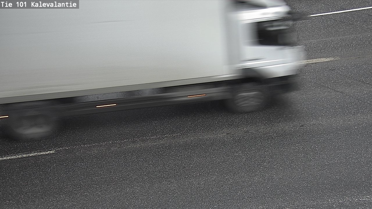 Weather Camera Image Väg 101 Kalevalantie, Espoo, Uusimaa