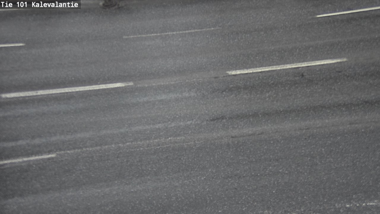 Weather Camera Image Väg 101 Kalevalantie, Espoo, Uusimaa