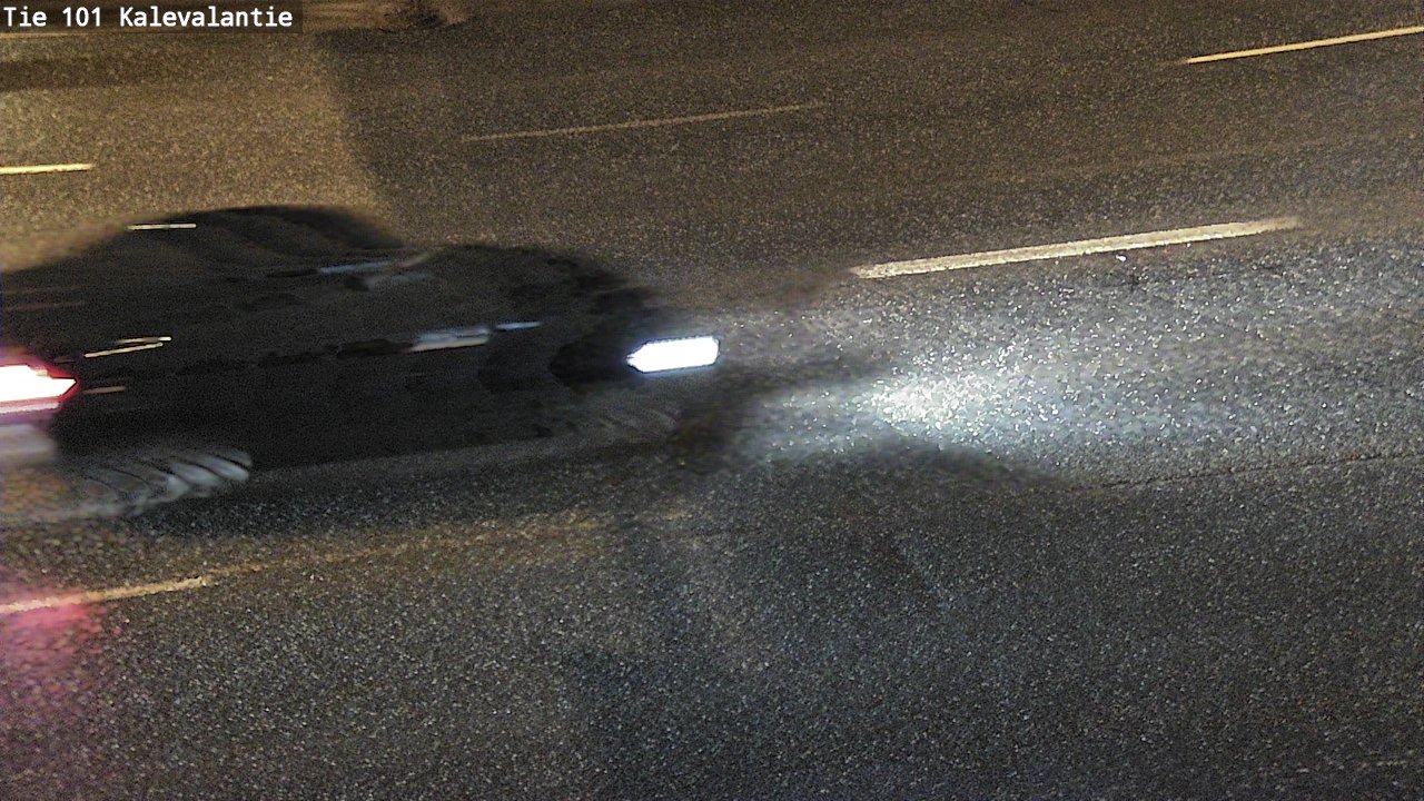 Weather Camera Image Väg 101 Kalevalantie, Espoo, Uusimaa