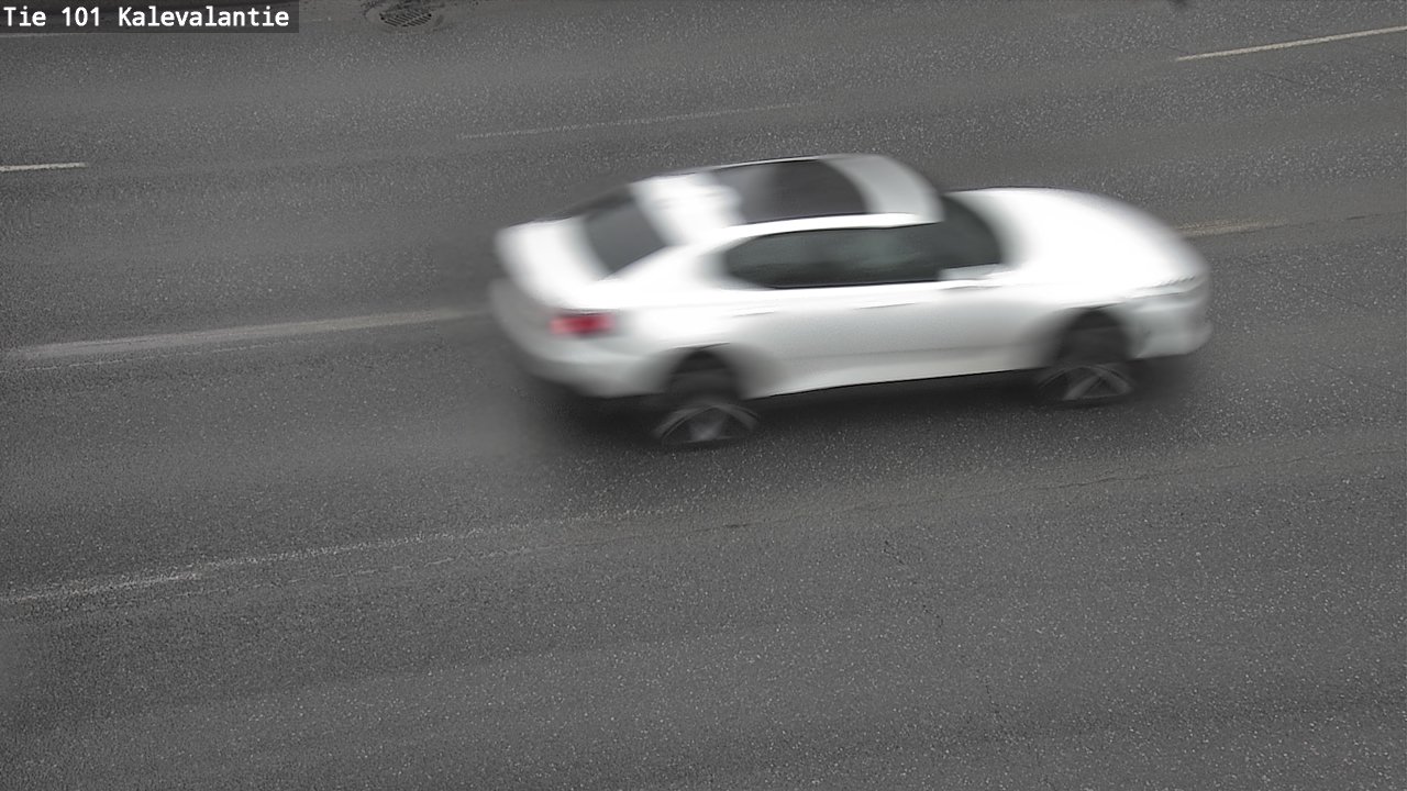 Weather Camera Image Road 101 Kalevalantie, Espoo, Uusimaa