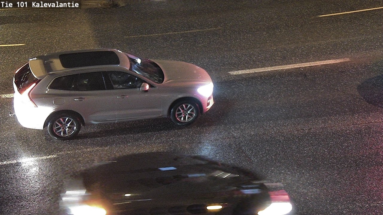 Weather Camera Image Väg 101 Kalevalantie, Espoo, Uusimaa