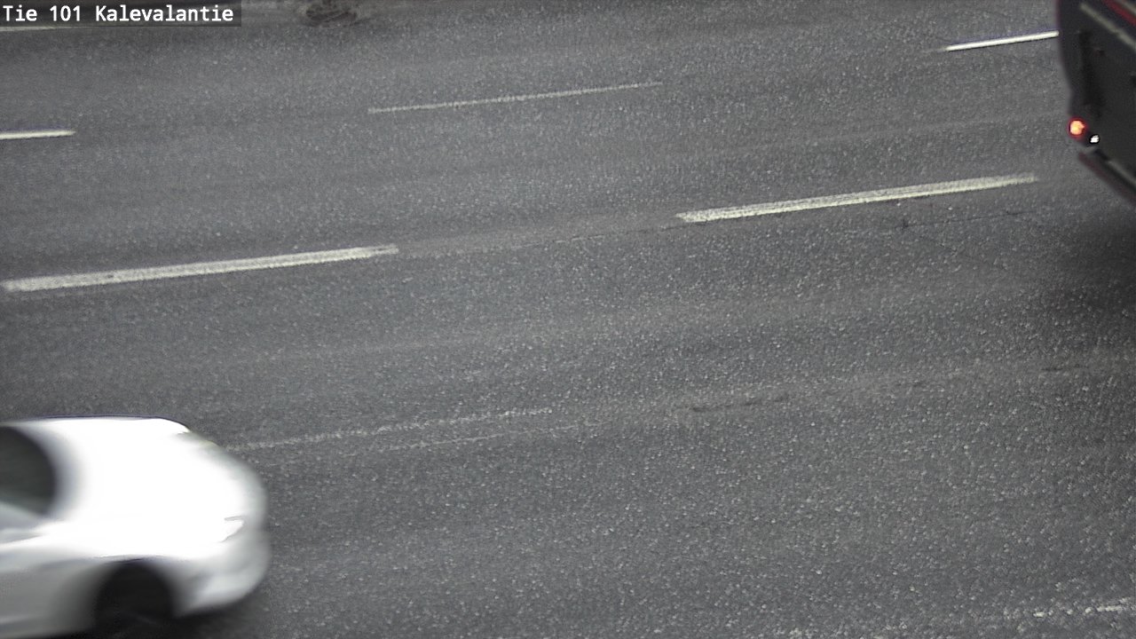 Weather Camera Image Väg 101 Kalevalantie, Espoo, Uusimaa