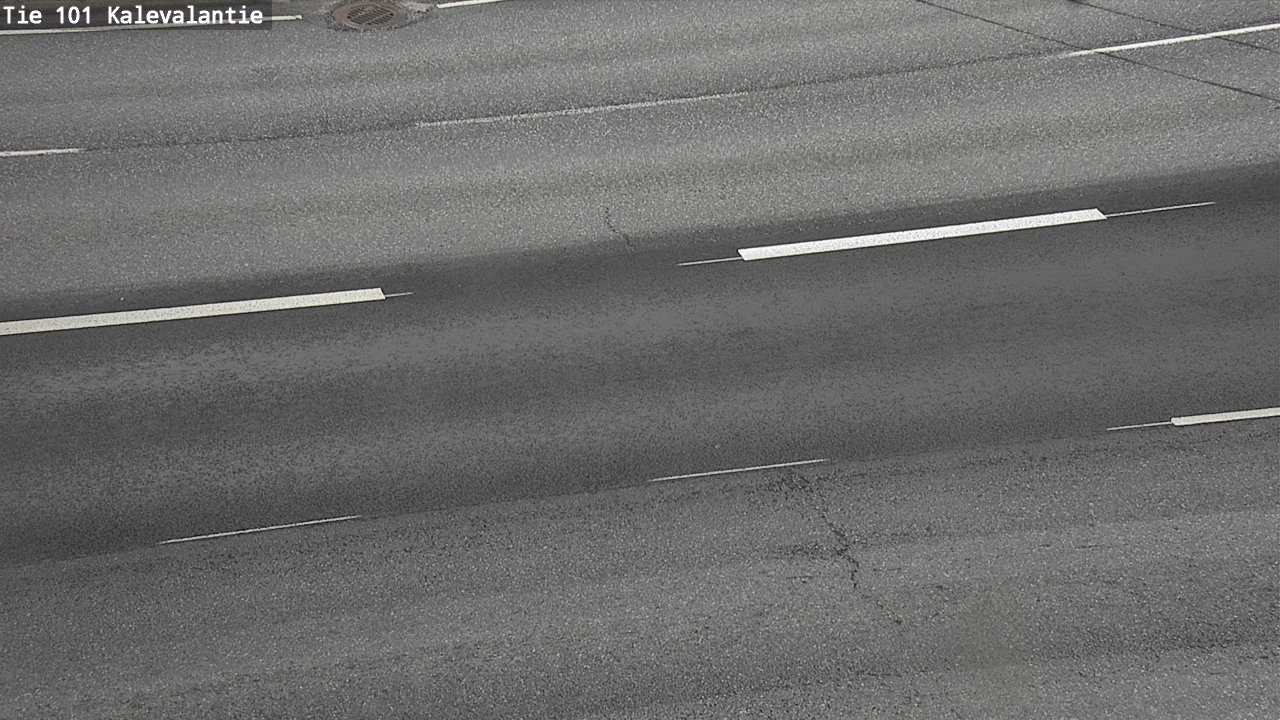 Weather Camera Image Väg 101 Kalevalantie, Espoo, Uusimaa
