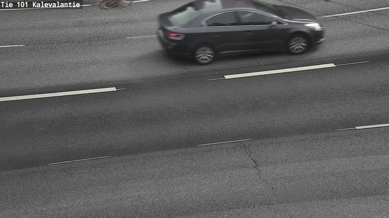 Weather Camera Image Road 101 Kalevalantie, Espoo, Uusimaa