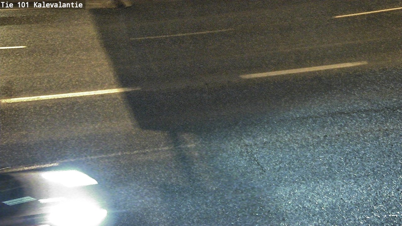 Weather Camera Image Väg 101 Kalevalantie, Espoo, Uusimaa