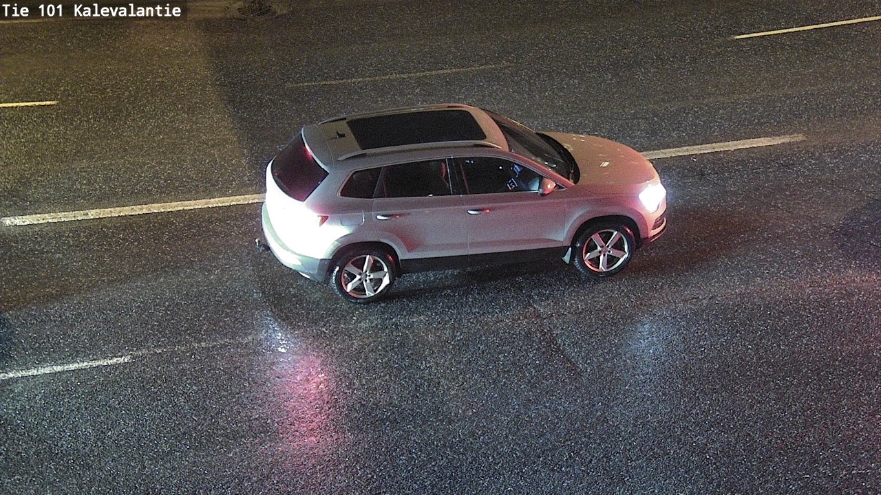 Weather Camera Image Väg 101 Kalevalantie, Espoo, Uusimaa