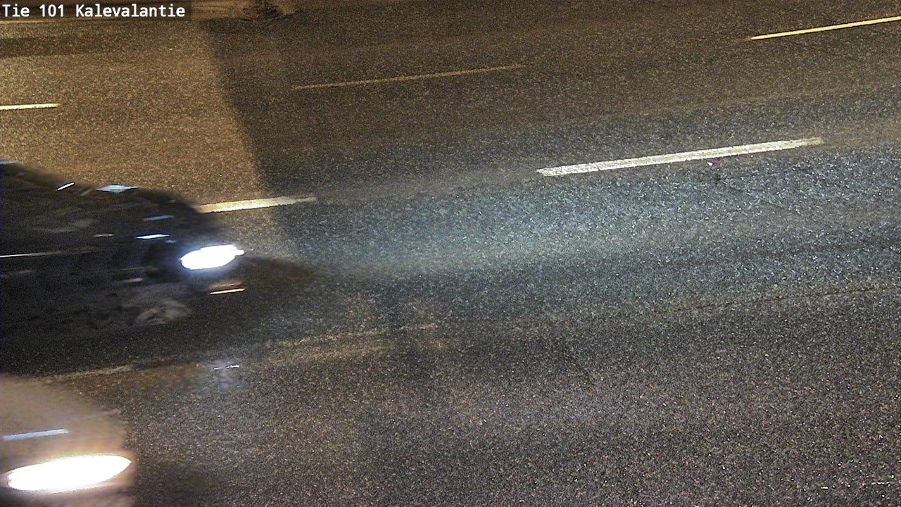 Weather Camera Image Väg 101 Kalevalantie, Espoo, Uusimaa